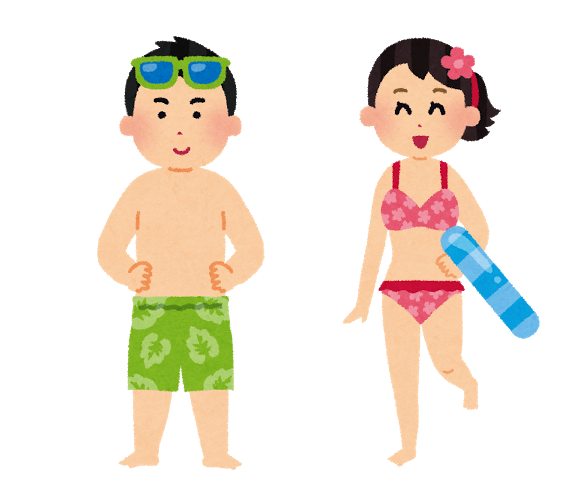 水泳ダイエットが億劫でもプールに行ける方法【水着を履いて出かけよう】