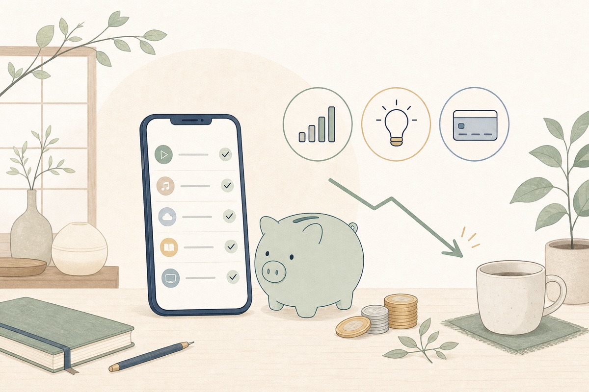 「お金が貯まらない」を抜け出す。やめるだけで効く固定費の見直し5つ